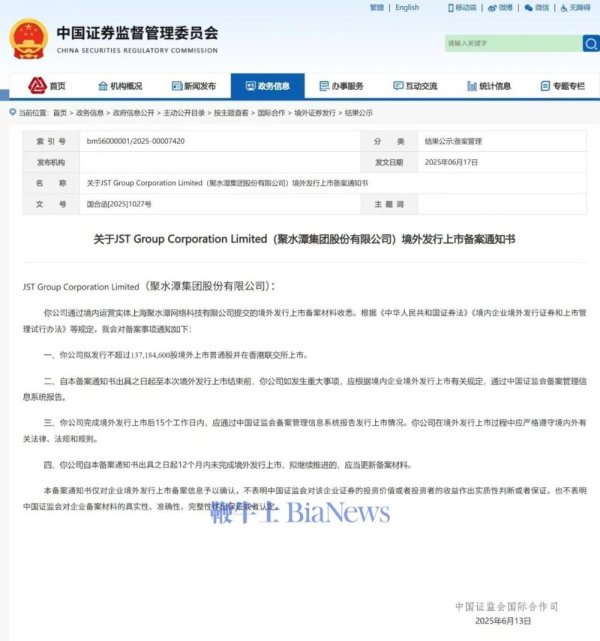 线上股票配资网 电商SaaS服务商聚水潭香港上市获证监会备案通过